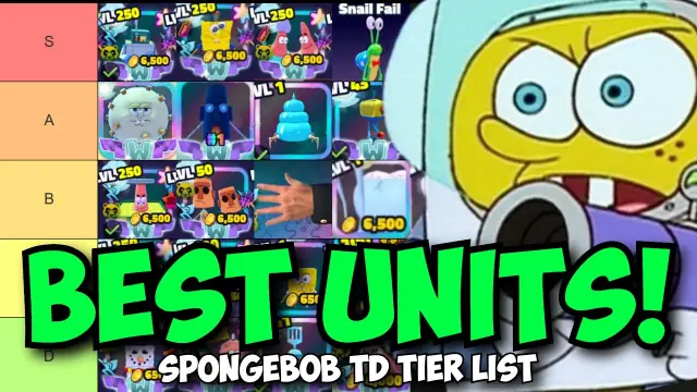 SpongeBob Tower Defense Pet Tier List & Guide (2026)